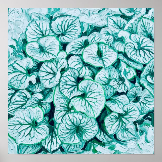 Jack Frost Leaves After Van Gogh Poster (Vorne)