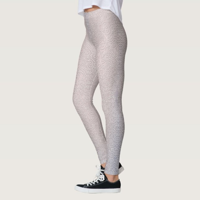 Jack Frost Leggings Weihnachtsspitzen Drucke (Links)