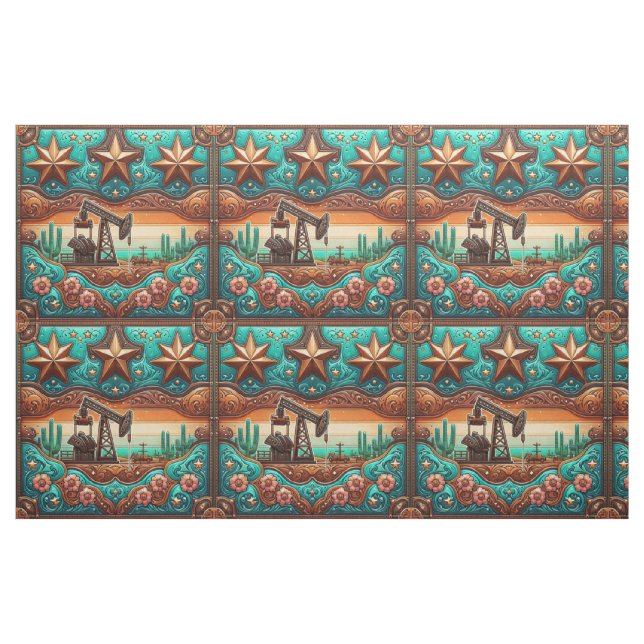 Jack-Gewebe für Ölbohrgeräte und Pumpen Stoff (Fat Quarter (45,7 x 55,9 cm))