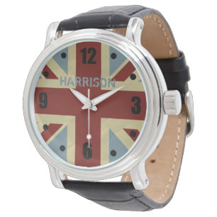 Jack Grunge Flag Armbanduhr