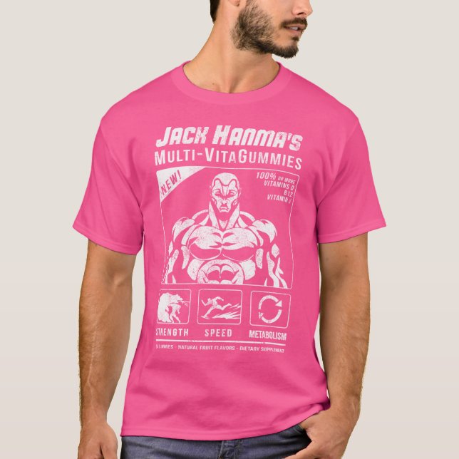 Jack Hanmas Multivitagumme T-Shirt (Vorderseite)
