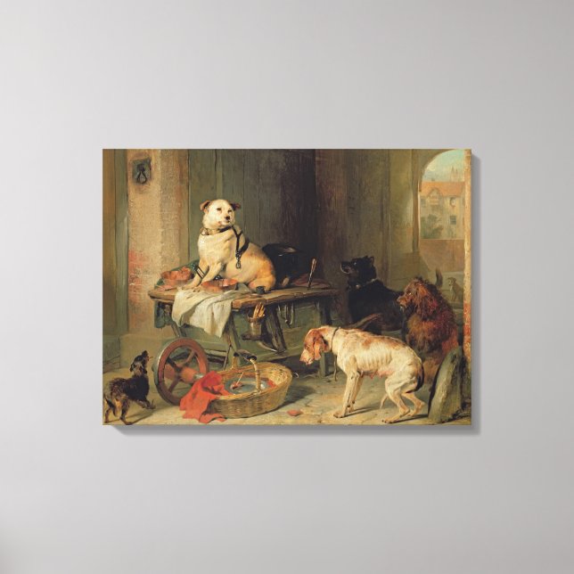 Jack im Amt, c.1833 Leinwanddruck (Vorderseite)
