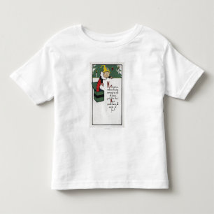 Jack in the Box, das Weihnachtswünsche sendet Kleinkind T-shirt