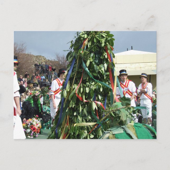 Jack-in-the-Green-Postkarte - Versäumnisse Postkarte (Vorderseite)