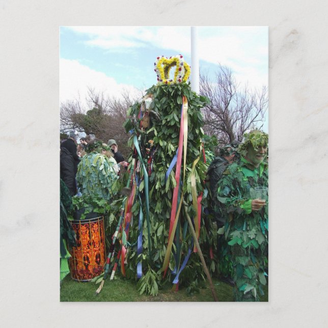 Jack-in-the-Green-Postkarte - Versäumnisse Postkarte (Vorderseite)