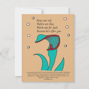 Jack-in-the-pulpit-AI-Karte Feiertagskarte