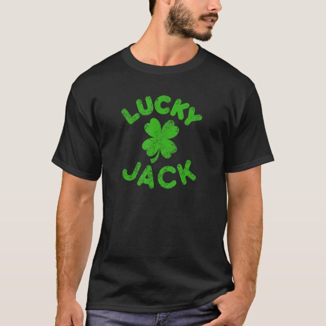 Jack Irish Family St Patrick S Day Lucky Jack T-Shirt (Vorderseite)