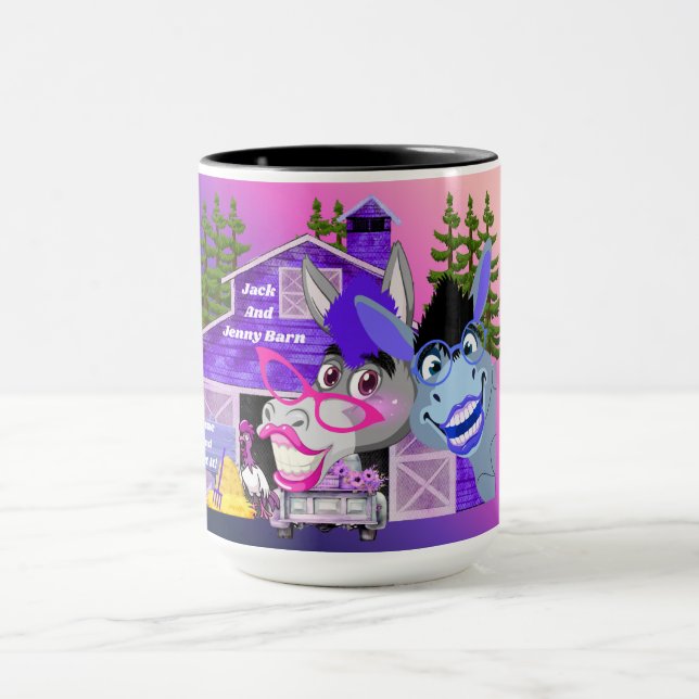 Jack Jenny Barn Tasse (Zentrum)