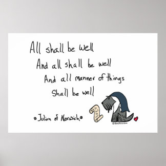 Jack - Julian von Norwich - alle werden gut sein Poster