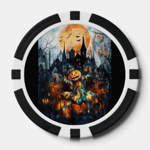 JACK LANTERN KANN NICHT HALLOWEEN WARTEN POKERCHIPS