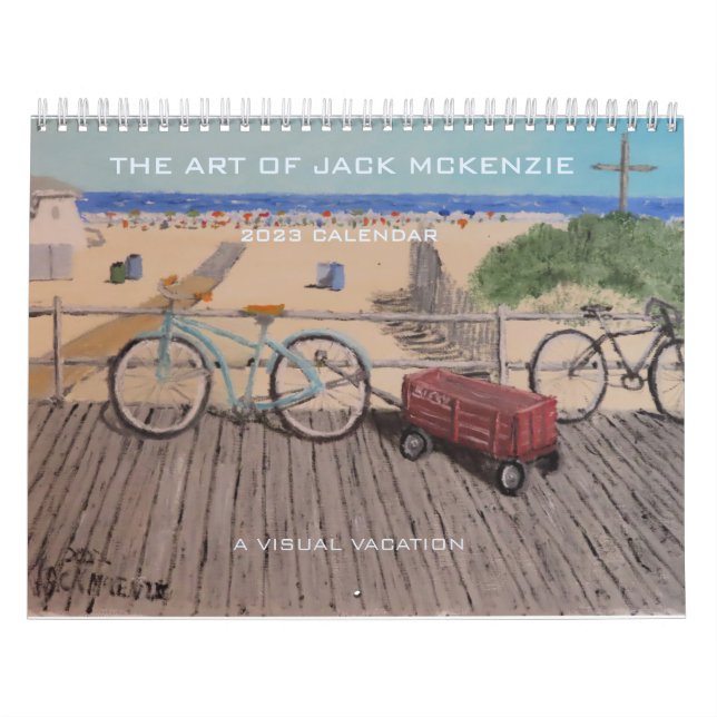 Jack Mckenzie Art 2023 Kalender (Titelbild)
