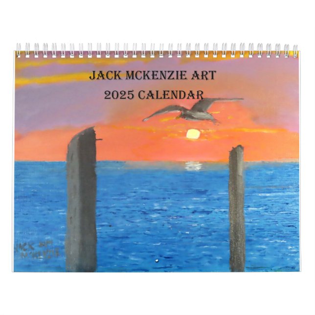 Jack Mckenzie Art 2025 Kalender (Titelbild)