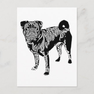 Jack-Monochrom Postkarte