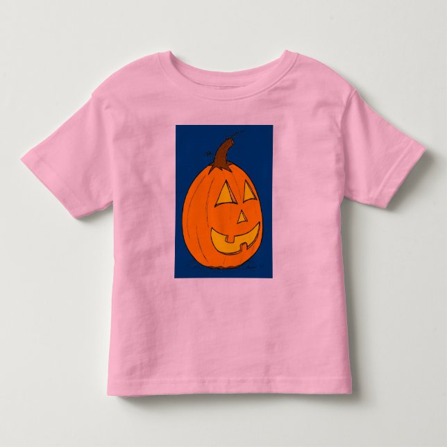Jack o' Lantern Blue Kletterer Ringer T - Shirt (Vorderseite)