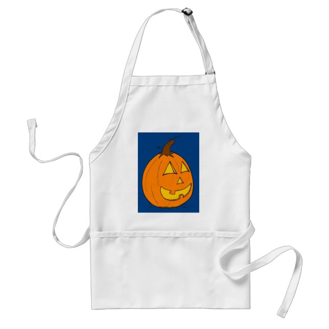 Jack o' Lantern Blue Schürze (Vorne)