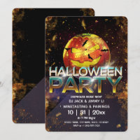 Jack O Lantern Disco-Kugel Halloween-Party