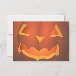 Jack-o-Lantern Einladungen benutzerdefinierte Hall