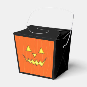 Jack-O-Lantern Gastgeschenk-Box "Ausnehmen" Geschenkschachtel