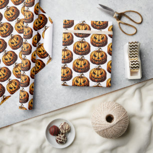 Jack O' Lantern Geschenkpapier