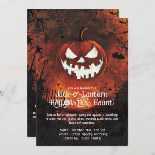 Jack-o'-Lantern HALLOWEEN Hunt! Einladung