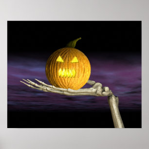 Jack-o-Lantern - Halloween-Poster Poster