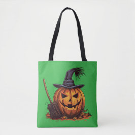 Jack O’ Lantern Hexe – Klassischer Halloween-Kürbi