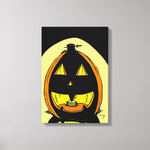 Jack o' Lantern Leinwand