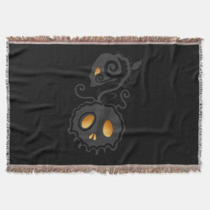 Jack O Lantern Leuchtender Totenkopf Rebe Decke