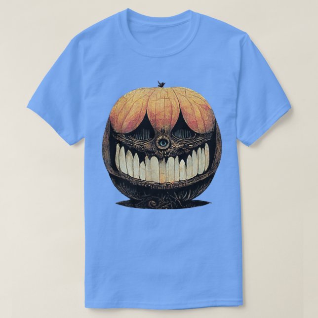 Jack O' Lantern Manga Horror Style T-Shirt (Design vorne)