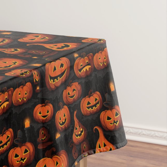 Jack-O-Lantern-Party Tischdecke (Beispiel)