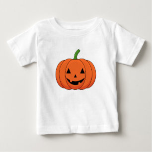 Jack-O'-Lantern Pumpkin Halloween Baby T-shirt
