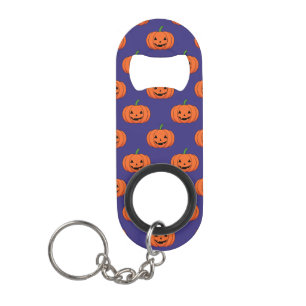 Jack-O'-Lantern Pumpkin Halloween-Muster Mini Flaschenöffner