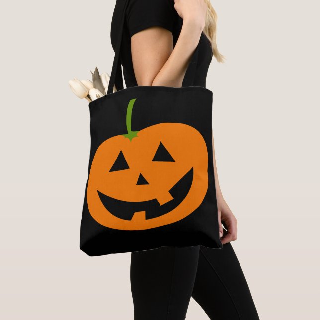 JACK-O-LANTERN PUMPKIN HALLOWEEN TASCHE PURSE (Von Nahem)
