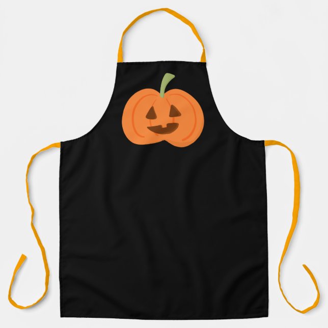 Jack-O-Lantern-Schürze Schürze (Vorderseite)