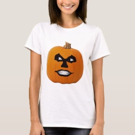 Jack o' Lantern Sinister Face, Halloween Pumpkin T-Shirt