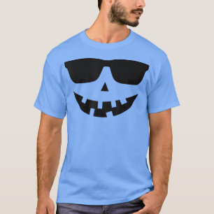 Jack O Lantern Sonnenbrille Kürbis Lustiger Hallow T-Shirt