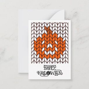 JACK-O-LANTERN STRICK3.5x2.5 Flachbildschirm Mitteilungskarte