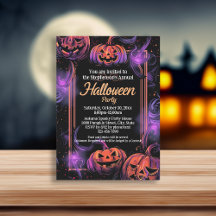 Jack-O-Lantern Swirl-Halloween-Party