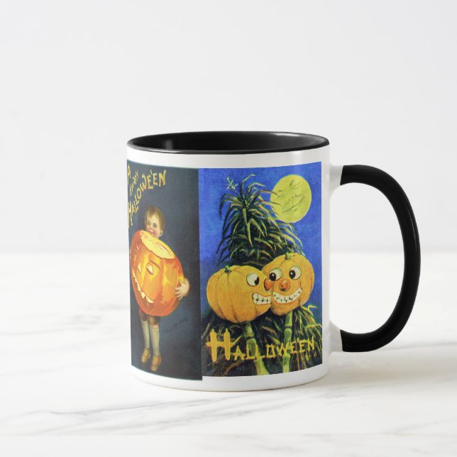 Jack-o-Lantern-Tasse Tasse (Rechts)
