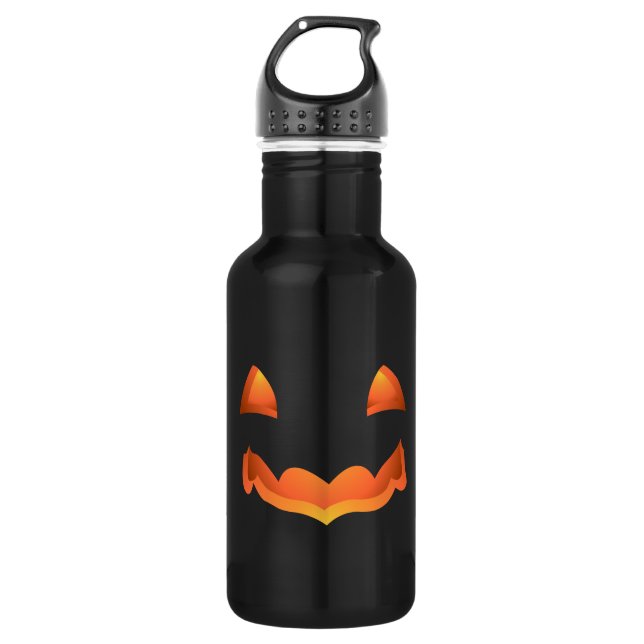 Jack-o-lantern Travel Mug Halloween Pumpkin Cups Trinkflasche (Vorderseite)