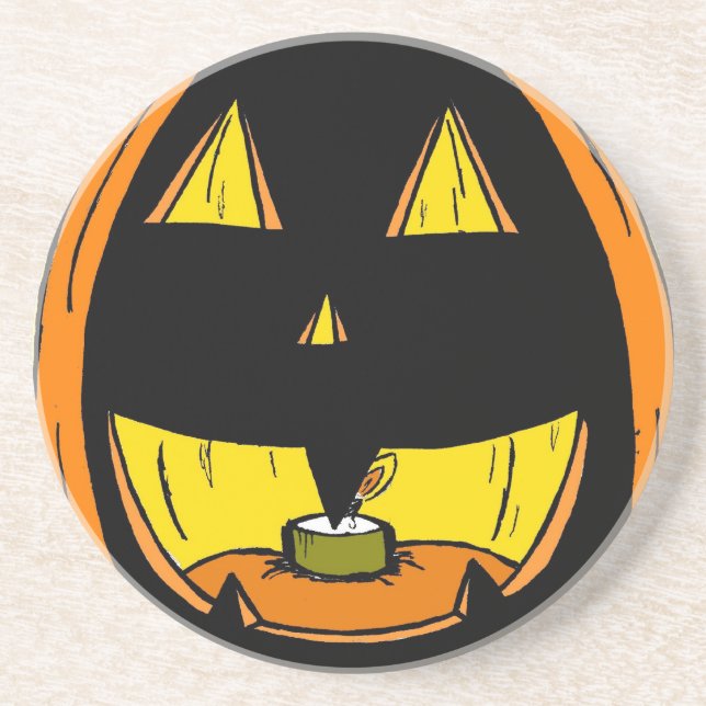 Jack o' Lantern Untersetzer (Vorne)