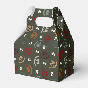 Jack-O-Laterne-Gesichter Geschenkschachtel
