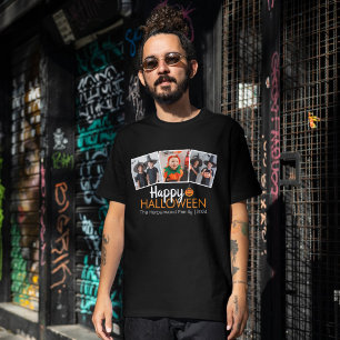 Jack-o-Laterne Halloween Familie 3 Foto T-Shirt