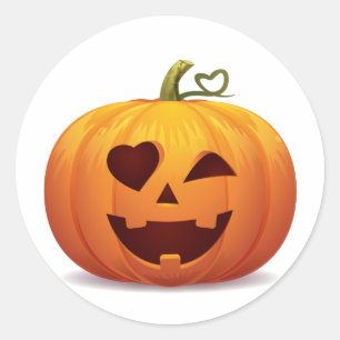 Jack-o-Laterne Halloween Pumpkin Classic Sticker