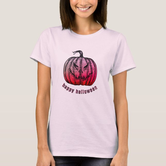 Jack-o-Laterne Halloween-T - Shirt (Vorderseite)