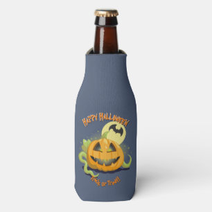 Jack O Laternen-Halloween-Kürbis Flaschenkühler