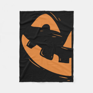 Jack-o-Laternen Kürbiskuit Halloween Matching Cou Fleecedecke