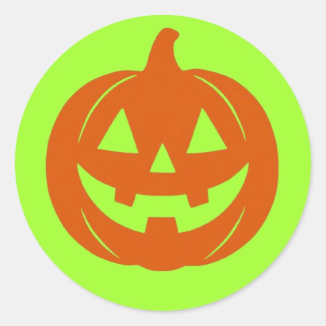 JACK O RUNDER AUFKLEBER (Vorderseite)