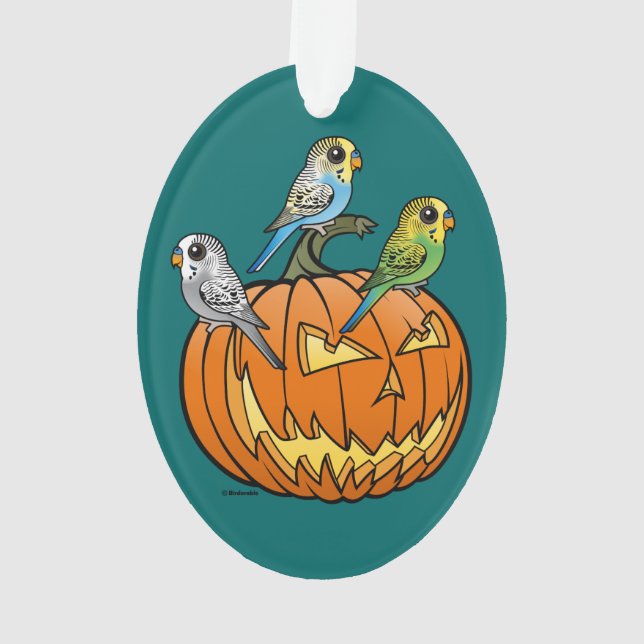 Jack O'Budgies Ornament (Rückseite)