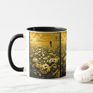 Jack O'Lantern Graveyard Tasse